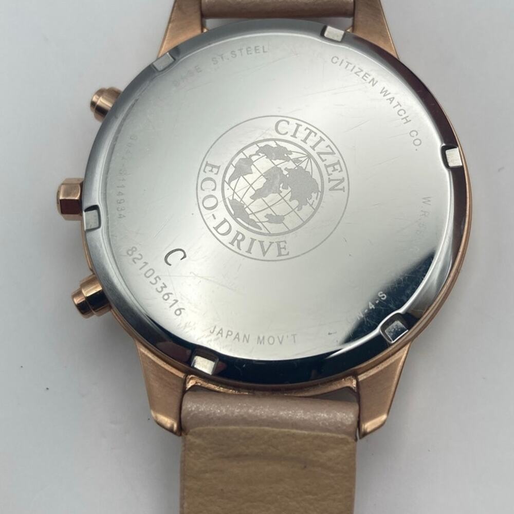 Citizen Eco-Drive Chandler Chronograph Women's Watch 39mm Adjustable Bands (2) - Picture 9 of 16